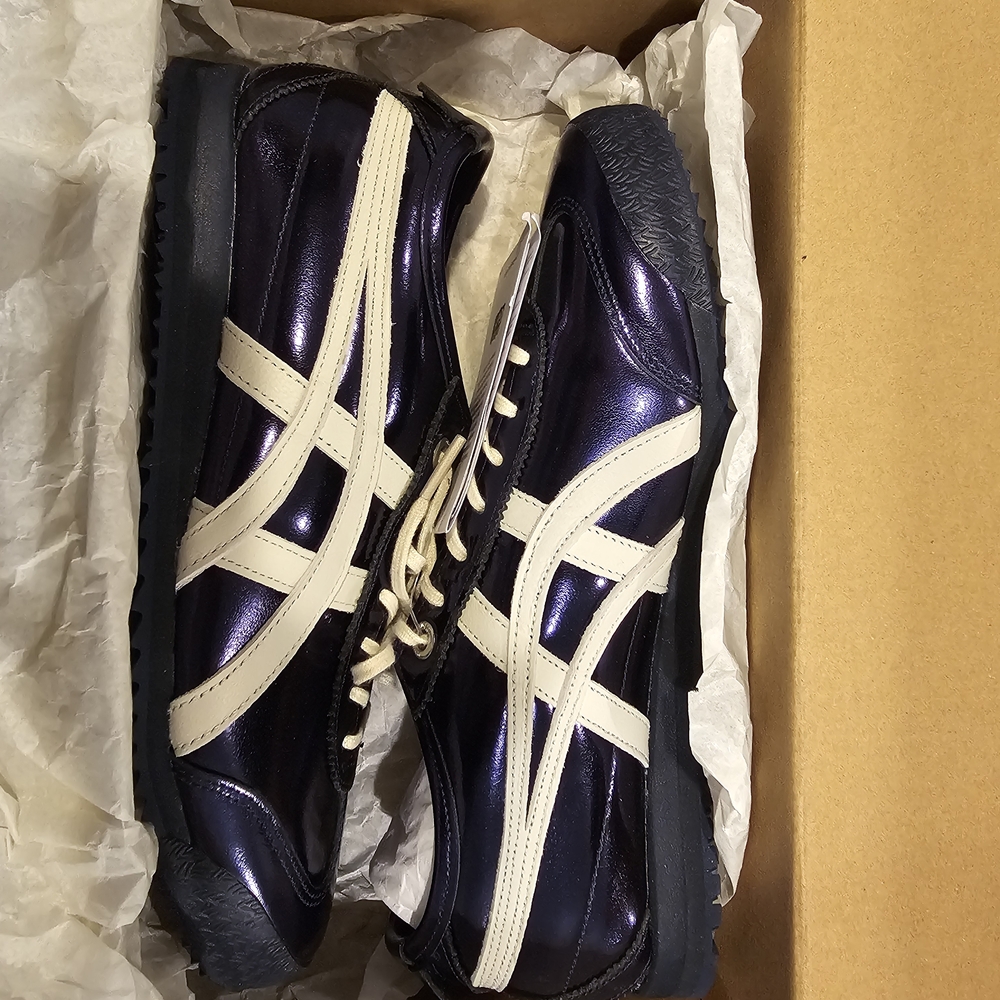 Onitsuka Tiger Mexico 66 SD - US W 6.5 / JP 23.5 / EU 37.5 - Midnight/Cream - Picture 12 of 14